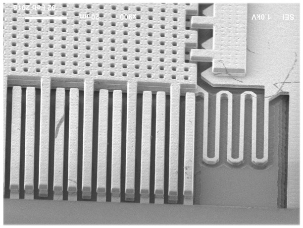 High-performance CMOS-MEMS manufacturing technology